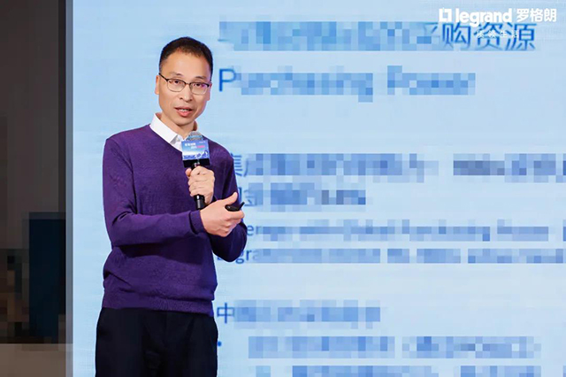 ▲首席采購(gòu)官張桢亮(liàng)